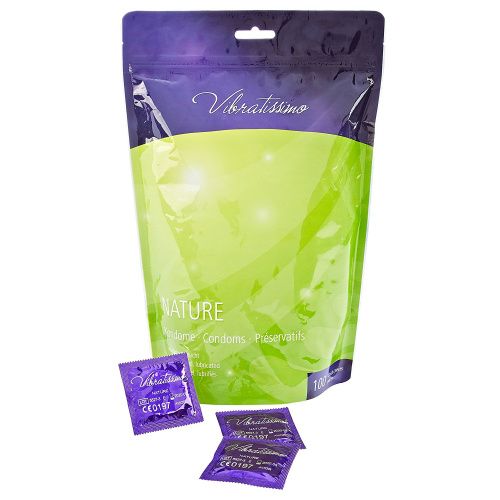Презервативи - Vibratissimo Nature, 100 шт