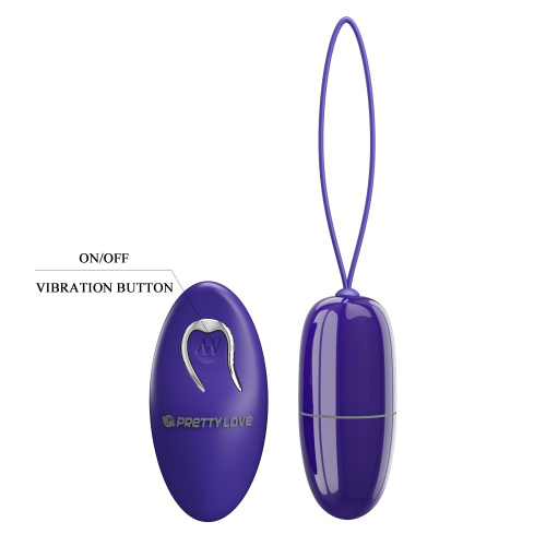 Виброяцо Pretty Love Selkie-Youth Wireless Egg Blue