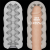 Мастурбатор LoveToy Knights Ring Vibrating Dual Purpose Sleeve-Spiral