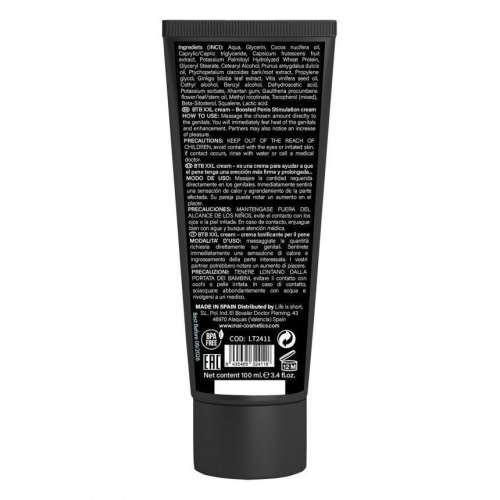 BTB Cosmetics - BTB XXL Cream - Крем для эрекции и увеличения члена, 100 мл