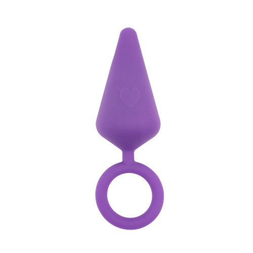 Chisa Sweet Breeze Anal Plug M - Анальная пробка, 10.1х3.3 см (фиолетовая)