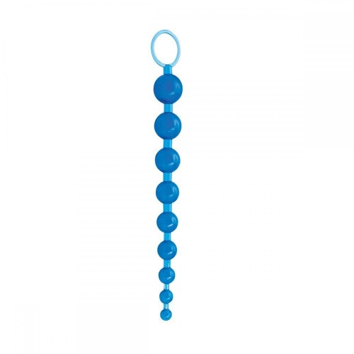 Topco Sales Sex Please! Sexy Beads - анальне намисто, 23.5х2.8 см (синій) - купити в Києві, Україні