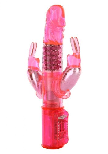 Seven Creations Double Rabbit - Вибратор, 19х3.7 см