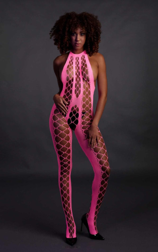 Бодистокинг Ouch! Bodystocking With Halterneck, XS/XL