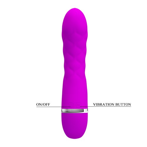 Pretty Love Truda силиконовый вибратор для точки G с 7 режимами вибрации, 18.8х3.5 см