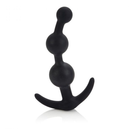 CalExotics Booty Call Booty Beads - анальная елочка, 12х3.25 см (пурпурный)