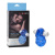 CalExotics Micro Vibe Arouser Duckie - виброкольцо, 7х1 см (синий)