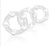 LoveToy - Triple Beaded Ring Set Clear - Эрекционные кольца, 3 шт