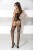Passion BS050 - Ажурный бодистокинг с имитацией чулок и пояса, S-L (красный) Passion BS050 - Ажурный бодистокинг с имитацией чулок и пояса, S-L (красный)