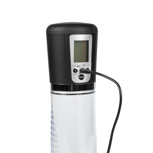 Men Powerup - Автоматическая вакуумная помпа на аккумуляторе с LED-табло, 20х5.9 см