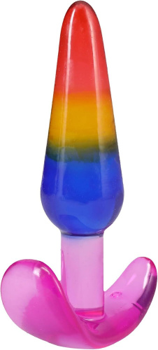 Набір анальних пробок Doc Johnson Crystal Jellies - Anal Trainer Set - Rainbow - купити в Україні | Секс шоп SEX-SHOP.ua