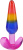 Набір анальних пробок Doc Johnson Crystal Jellies - Anal Trainer Set - Rainbow - купити в Україні | Секс шоп SEX-SHOP.ua