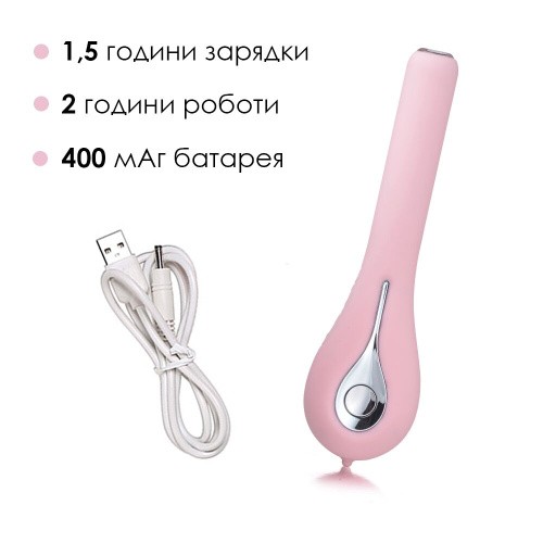 Svakom Siime Eye Camera Vibrator - вібратор з відеокамерою, 16,5 х2, 5 см (рожевий) - купити в Києві, Україні