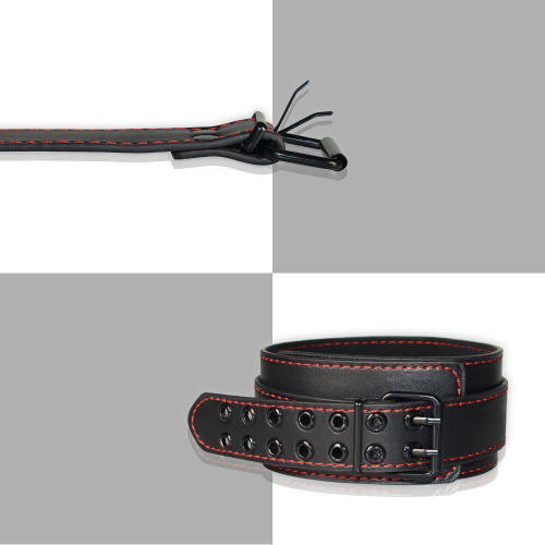Ошейник с поводком Bondage Fetish Collar And Leash Set