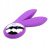 Gemini Lapin Ears вибратор для клитора, 14.5 см (фиолетовый) Gemini Lapin Ears вибратор для клитора, 14.5 см (фиолетовый)