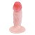 Baile The Little Stud Penis Butt Plug - Анальная пробка, 10 см (розовый)