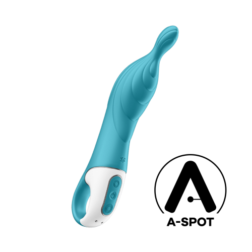 Satisfyer – A-Mazing 2 – Інноваційний вібратор для точки А, 21.7х3.8 см (бірюзовий) - купити в Києві, Україні
