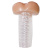 Topco Sales CyberSkin Ice Action-View Pussy and Ass Stroker - Мастурбатор вагина и анус, 16 см (прозрачный)