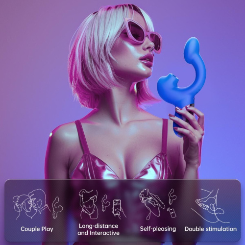 Вибратор кролик со смарт управлением Magic Motion Ponder
