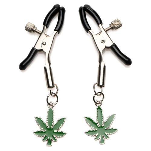 Charmed Mary Jane Nipple Clamps - Затискачі для сосків, 8,8 см (зелений) - купити в Києві, Україні