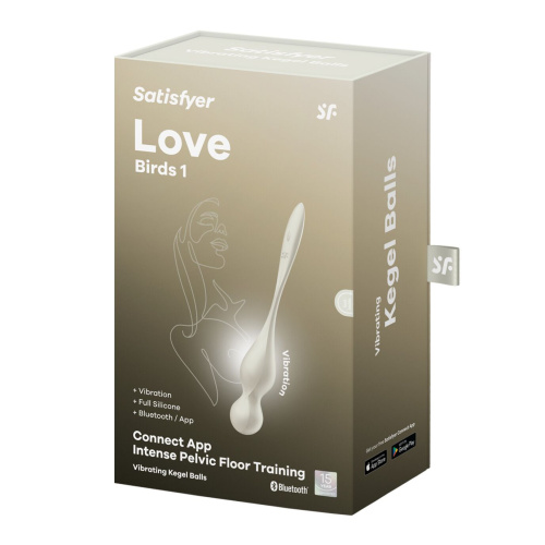 Вагинальные шарики со смарт управлением Satisfyer Love Birds 1