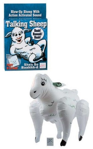California Exotic Novelties Talking Sheep - Надувная говорящая овечка для вечеринок