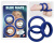 Blue Mate Cockring Set - Набір ерекційних кілець, 3 шт (синій) - купити в Києві, Україні
