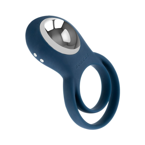 Эрекционное виброкольцо Boners Vibrating Double Cock Ring