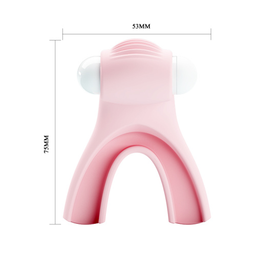 LyBaile Pretty Love Ela Mouth Stimulator Light Pink - Вібратор для оральних пестощів, 7.5х5.3 см (рожевий) - купити в Києві, Україні