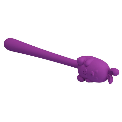 Мини вибратор на палочке Pretty Love Cute Bunny Flirting Stick