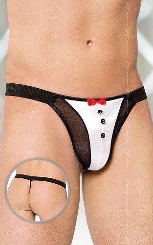 SoftLine - Thong 4433 - Трусы мужские, S-L (белые)
