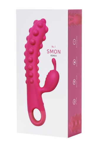 Kokos SMON No.1 - Вибратор кролик, 23 см (розовый)