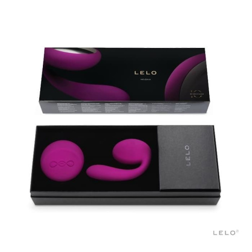 Lelo Ida - Вибромассажер для пары, 9х1.9 см (фиолетовый)