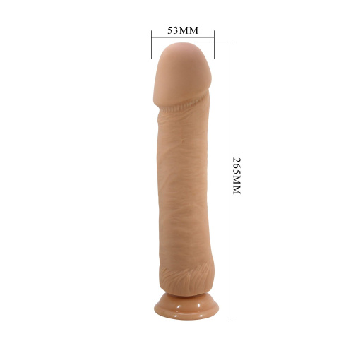 Реалистичный фаллоимитатор на присоске Baile The Big Penis Strоng Stimulation, 26 см