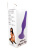 Boss Silicone Plug Small - Анальная пробка, 10 см (фиолетовый) Boss Silicone Plug Small - Анальная пробка, 10 см (фиолетовый)