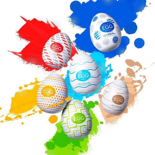 Мастурбатор-яйцо Tenga Standard Egg Bouncy