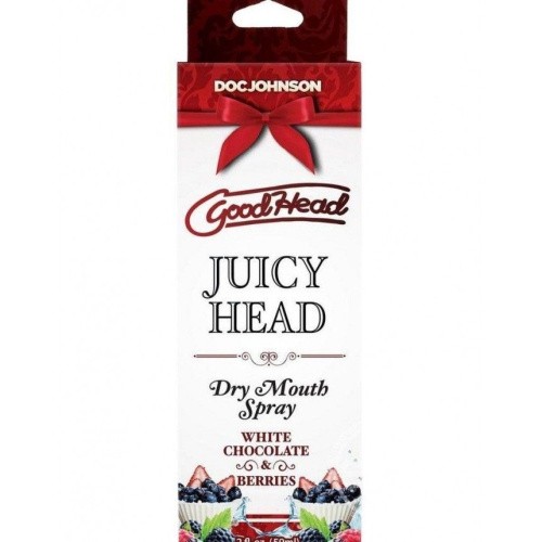Doc Johnson GoodHead – Juicy Head – White Chocolate and Berries - Зволожуючий оральний спрей, 59 мл - купити в Києві, Україні