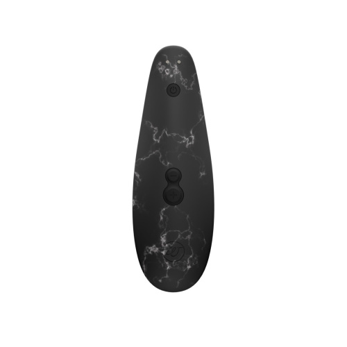 Womanizer Marilyn Monroe Classic 2 + Лубрикант 50 мл - Вакуумный стимулятор (чёрный мрамор)