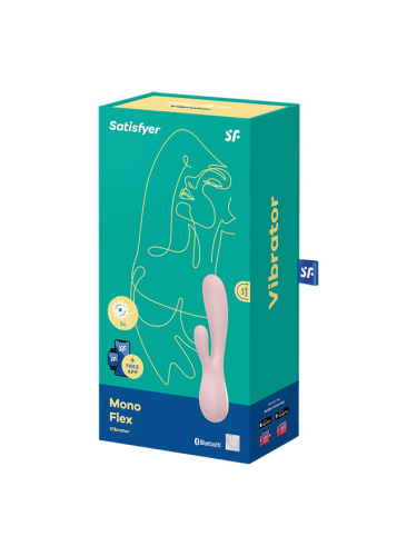 Вибратор-кролик со смарт управлением Satisfyer Mono Flex 