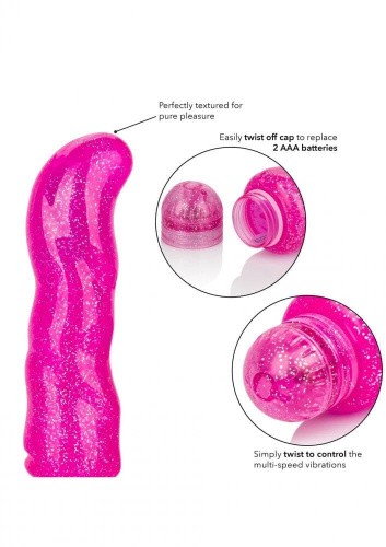 CalExotics Sparkle G Dazzle - вибратор для точки G, 13.25х4.5 см