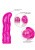 CalExotics Sparkle G Dazzle - вибратор для точки G, 13.25х4.5 см CalExotics Sparkle G Dazzle - вибратор для точки G, 13.25х4.5 см