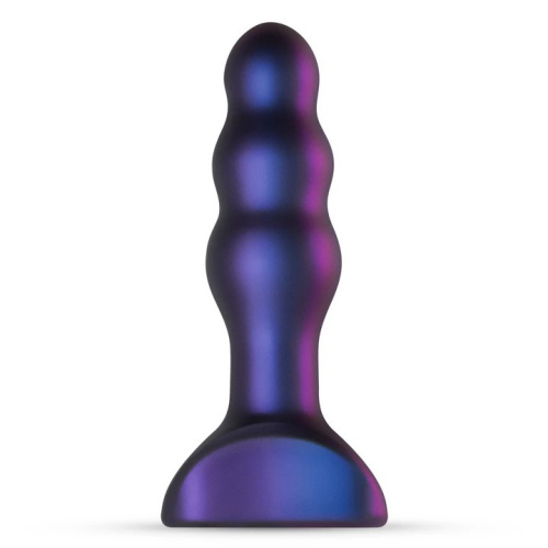 Hueman Space Invader Thumping Anal Plug - Анальная пробка с вибрацией, 14 см (фиолетовый)