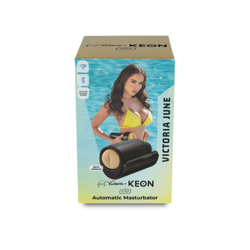 Интерактивная секс-машина для мужчин Kiiroo Keon Combo Set с мастурбатором Feel Victoria June