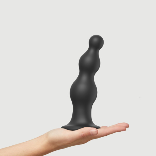 Анальная ёлочка насадка для страпона Strap-On-Me Dildo Plug Beads, 16,8х5,2 см размер XXL