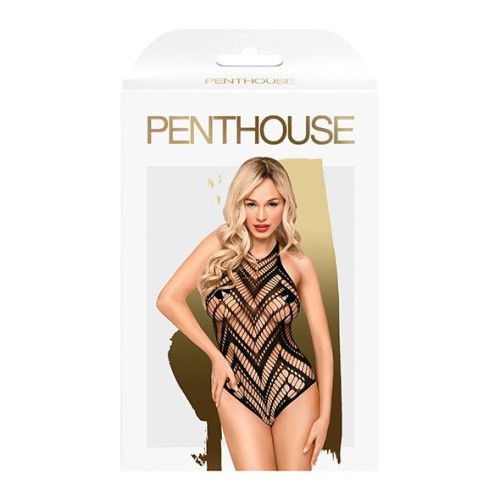 Penthouse - Go Hotter - Боди с геометрическим орнаментом, XL