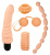 Nature Skin Lovers Kit - Набор из 5 секс игрушек (телесный)