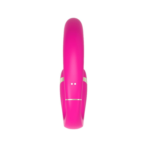 Adrien Lastic My G - Вибратор с вакуумной стимуляцией клитора, 16х3.5 см (розовый)