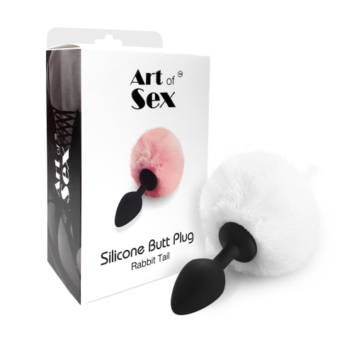Анальная пробка Art of Sex Rabbit Tail, М