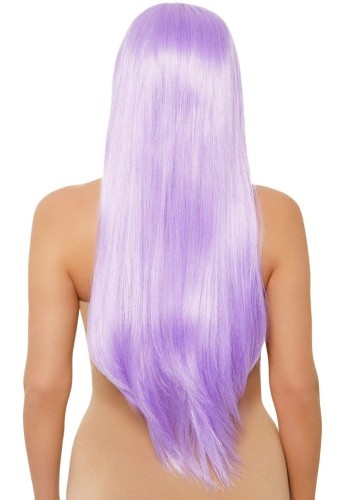 Leg Avenue - Long straight center part wig - Длинный парик (сиреневый)