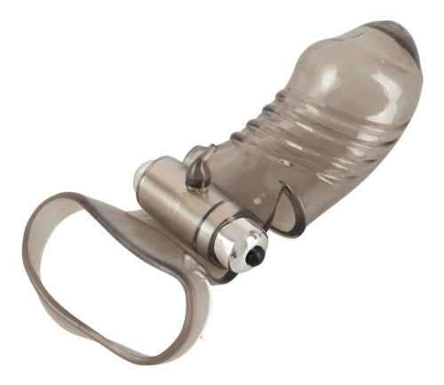 Orion Cock Sleeve With Vibration насадка на член со съемной вибропулей, 15х3.5 см